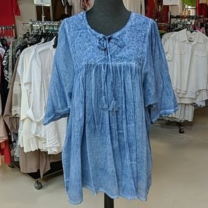 Sacred Threads Stonewash Top Regular Size